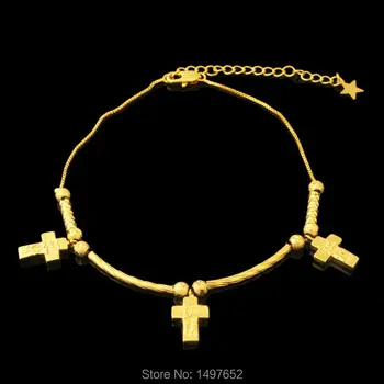 Nové Trendy Kríž Náramky Pre Ženy Módne Šperky Zlaté Vyplnené Á Kúzlo Náramok Doprava Zadarmo