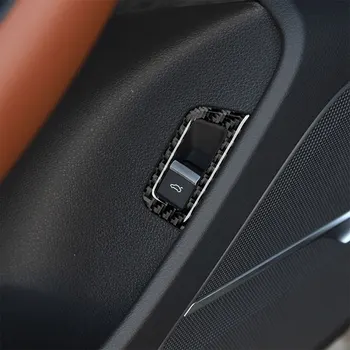 Carbon Fiber Auto Doplnky Interiéru Kufri Auta Ochranné Dekorácie Kryt Výbava Samolepky Pre Audi Q7 SQ7 4M 2016-2019
