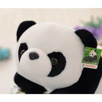 20 cm-40 cm Roztomilý nová panda Plnené plyšová bábika Darček pre deti plyšová Hodiť vankúš panda bábika Deti, plyšové hračky vankúš