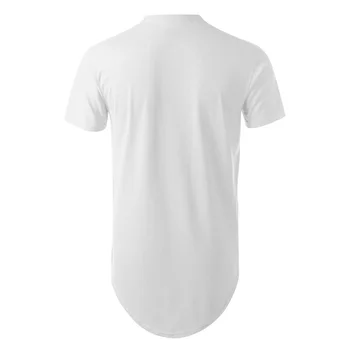 YOUTHUP 3D T-shirt Mužov Kolo Lem Tričko Farby, Vzory, Dizajn Mens Topy Hip T Shirt Muž Streetwear Dlhý Riadok Tričká Na Leto
