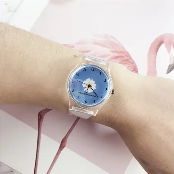 2020 Nové Módne dámske Hodinky In Trend Candy Farby Náramkové Hodinky kórejský Silikónové Jelly Hodinky Reloj Mujer Hodiny Darčeky pre Ženy