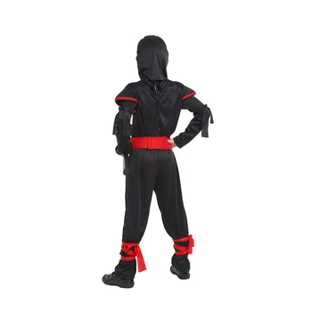 Umorden Deň Detí Halloween Kostýmy Detí Deti Japonsko Bojovník Ninja Kostým Bojových Umení Ninja Cosplay pre Chlapcov Chlapec