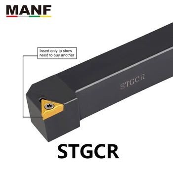 MANF CNC 20 mm STGCR-1212H11 sústruh nástroj Pre TCMT Karbidu Vložky Otáčania Nástroja Sústruhu Frézy Arbor Zaseknutá Ocele Toolholder