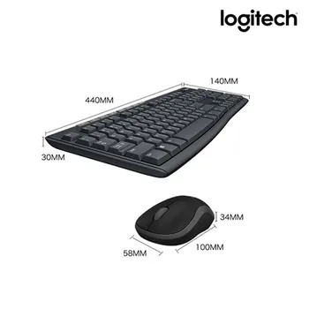Originálne Logitech MK270 Kombinovaný Set Bezdrôtových K270 Klávesnica Wireless Mouse M185/Myší 2.4 G USB Prijímač Pre PC, Notebook 19Jul12