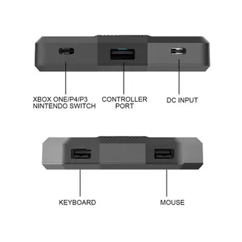 Klávesnice Myši Adaptér Converter pre XBox Jeden/XBox 360/NS Prepnúť Regulátor/PS4