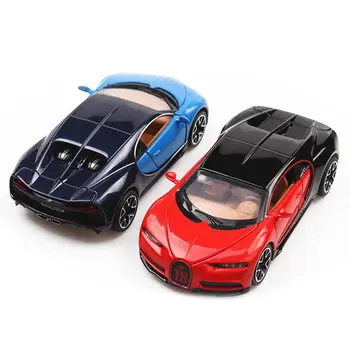 1:32 Bugatti Chiron Zliatiny Zinku Vytiahnuť Späť Diecast Auto Model Simulácie Auto Dekorácie Kolekcie Darček Hračka Lejacích Model Chlapec