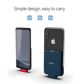 Mini Nabíjačka Slim puzdro pre iPhone 5 5S 5C SE SE2 2020 5G Externé Nabíjačky Kryt ultra Záložné napájanie banka Plnenie Prípade