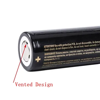 Sofirn 3,7 V 26650 5500mAh 5C Batéria Vysoká Schopnosť Vybíjania Lítiová Batéria Li-ion Batérie pre LED Baterka