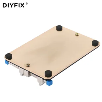 DIYFIX PCB Držiteľ Nehrdzavejúcej Ocele Doska Prípravok Zariadenie pracovná Stanica pre iPhone 6S 6 Logic Board A8 A9 IC Čip Repair Tool