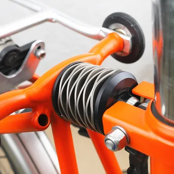 Trigo Skladací Bicykel Zadné Odpruženie Pre Brompton Cyklistické Vlna Jar Zadné Tlmič Zavesenie