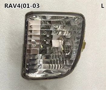 EOsuns Predný nárazník svetlo Predné hmlové svietidlo s turn signál pre Toyota rav4 2001-03