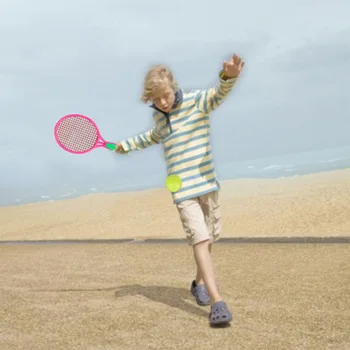 Pláž, Tenisové Rakety detské Outdoorové Športy, Tenis Raketa Badminton Lopty Zelená