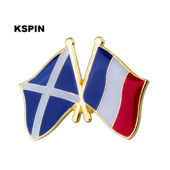 U. S. A & Spojené Kráľovstvo Priateľstvo Vlajka Odznak Kovové Klopě Pin Odznaky Kolíky XY0291