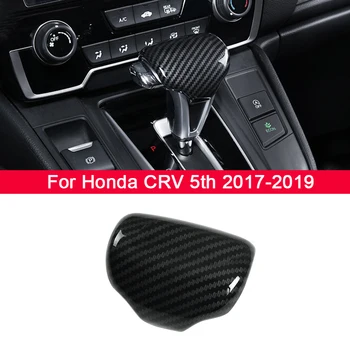 Auto Radenie Gombík Kryt Výbava Uhlíkových Vlákien ABS Štýl pre Honda CRV 5. Príslušenstvo 2017 2018 2019 2020