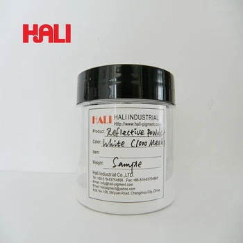 Biele reflexné pigment prášok, micro sklenené korálky,tlač reflexné pigment,HLRF-02 1000mesh biela,1 lot=50gram doprava zadarmo