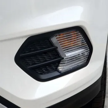 Pre Ford Escape / Kuga 2017 2018 Predné Hmlové Svetlo Kryt Chrome Lampa Kryt 1 Pár ABS Pokovovanie Silver Svetlá