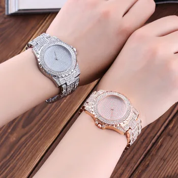 Relogio Feminino Crystal Ženy Watche Plnej Ocele Dámske Náramkové hodinky Ženy reloj hombre montre femme zegarek damski reloj de mujer