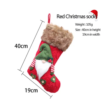 Vtipné Anonymný Veľké Vianočné Ponožky Ponožky Veľkú Kapacitu Candy Ponožky Darček Ponožky Vianočný Stromček Prívesok