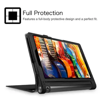 Flip php-nuke slovakia funda Capa Pre Lenovo Yoga Karta 3 Pro 10.1 Plus puzdro JOGY Karta 3 Pro 10.1 YT3-X90F X90L Plus YT-X703f Tablet Pc