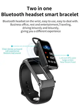 X4 Bluetooth Hovor Smart hodinky 1.14
