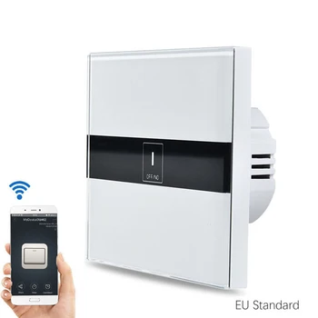 1/2/3 Gang Smart Light Switch Bezdrôtový WiFi Prepínač Klavír Panel Dotykový vypínač Interruptor Práce s Amazon Alexa EU/UK