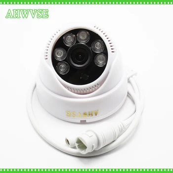 H. 265 POE 1080P IP Kamera vnútorné CCTV Sieťová Kupolovitá Kamera 2.8 mm Široký Objektív Motion Detect RTSP P2P ONVIF AI Fotoaparát XMEYE app