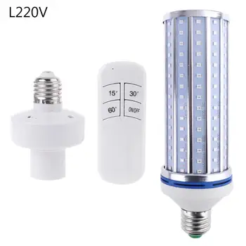 60W, UV, anti-mikrobiálne Lampa LED Žiarivka UVC E26 Dezinfekčné Svetlo Načasovanie Diaľkové Ovládanie