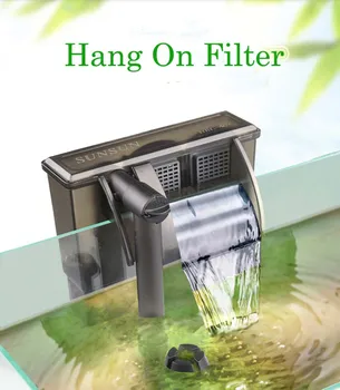 SUNSUN Filter Zavesiť na Externé 3 v 1 HBL filter vodné čerpadlo vodopád zariadenia kyslíka čerpadlo vodné korytnačky, ryby nádrže akvária