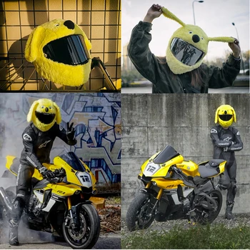 Démon, Diabol Plyšové Motocyklové Prilby Kryt Príslušenstvo Full Face Prilba Prilieb Cafe Racer Casco De Moto Para Moto