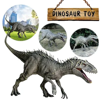 2020 Nové 34x8x15cm Jurský Indominus Rex Akčné Figúrky Otvorené Ústa Savage Tyrannosaurus Dinossauro Svet Zvierat, Model Kid Hračka