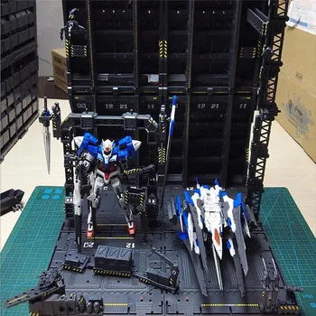 4pcs/set DIY Sady Mechanické Reťazca Akcie Displej Základný Stroj Hniezdo na 1/100 Gundam Model s Obtlačky
