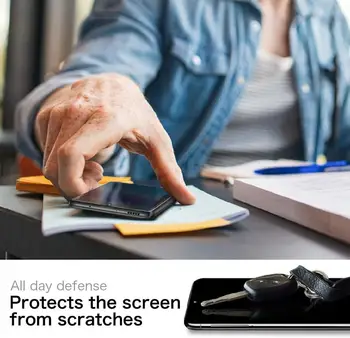 10 Ks/Veľa Veľkoobchod Screen Protector pre Motorola Moto G8 Play / Výkon Tvrdené Sklo Plné pokrytie Film pre Moto G8 Power Lite