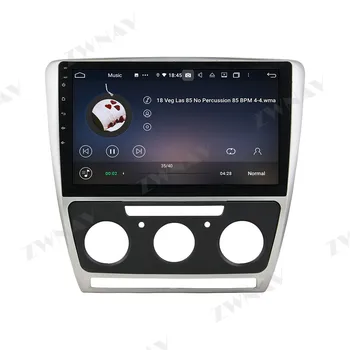 Carplay Android 10.0 Obrazovke Auto Multimediálne DVD Prehrávač pre Škoda Octavia 2010-MT GPS Navigácia, Rádio Audio Stereo Hlava Jednotky