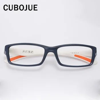 Cubojue krátkozrakosť diopter okuliare rámy mužov plný rim ultralight okuliare mužské športy TR90 okuliarov na predpis optické