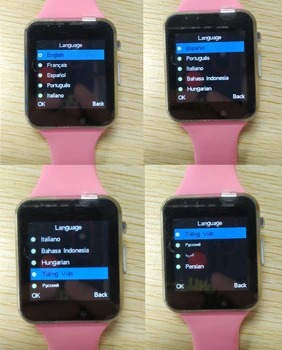 Šport Smart Hodinky Ženy Bluetooth Sync Oznamovateľ Podporu SIM TF Pripojenie pre Apple Telefón Android Hodinky, Fotoaparát Smartwatch A1