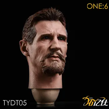 TYSTOYS 1/6 TYDT05 Ninja Master Liam Neeson Mužskej Hlavy Sculpt Uchytenie 12