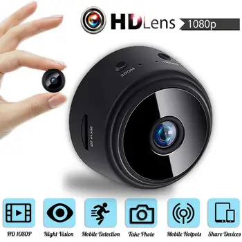 A9 WiFi Kamera 1080P Full HD Nočné Videnie Bezdrôtové bezpečnostné Kamery Bezdrôtové Mini Kamera Home Security Kamera Pre Domáce Kancelárie