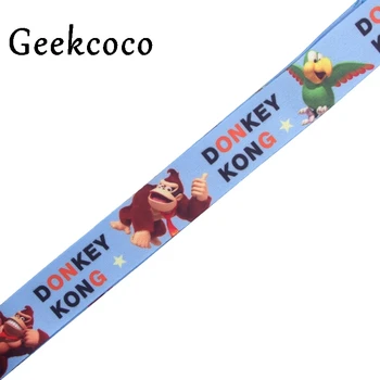 10pcs/veľa Orangutan cartoon ozdobná šnúrka na uniforme keychains Príslušenstvo Pre Mobilný Telefón, USB ID Odznak Držiak na Kľúče, Popruh Tag Krku ozdobná šnúrka na uniforme J0545