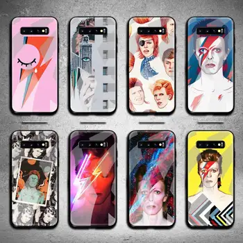 Móda David Bowie Telefón Prípade Tvrdeného Skla Pre Samsung S20 Plus S7 S8 S9 S10 Poznámka 8 9 10 Plus