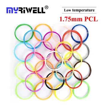 Myriwell 1.75 mm PCL Vlákna Pre Nízke Teploty 3D Tlač Pero 3D Tlačiarne Materiály Pre Deti, Hračiek 3D Pero