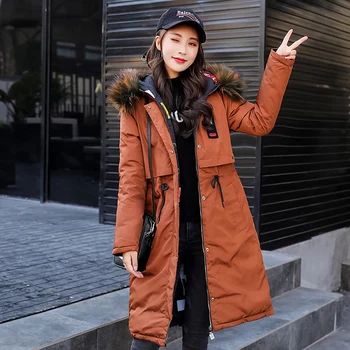 Lacné, veľkoobchod 2018 nové zimné Hot predaj dámskej módy bežné teplá bunda žena bisic coats L239