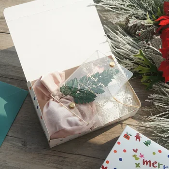 Vianočný strom lesa 10pcs papierové Krabice 18*12*5 cm ako cookie candy sviečka jar box Vianočný Večierok Darčeky Balenie