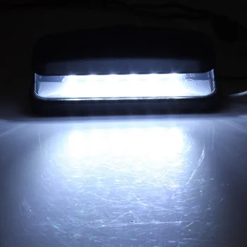 2ks LED špz Svetlo Zadné poznávacia Lampy 10-30V Vodotesný Pre ťahač s Návesom Karavany