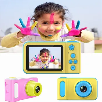 2019 Digitálny Video Kamera Hračky Pre Deti Najlepší Darček k Narodeninám Deti Hračka Kamery 12MPX HD 2.0 Palcový 1080P Podpora 32GB