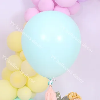 Pastelové Balóny Garland Arch Nastaviť Svadobné Macaron Globálne DIY Candy farby Dúhy Strany Balón Baby Sprcha Pozadie Dekorácie