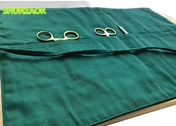 30 cm*40 cm jedného handričkou dvojradu 10 mriežky šijacie praxi chirurgický nástroj taška na lekárske použitie študent materiel lekárske