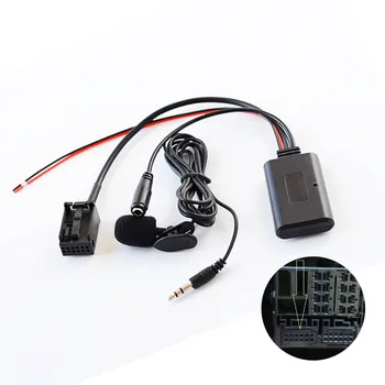 Auto Bluetooth, AUX Adaptér Bezdrôtovej Audio Hovoru Handfree Mikrofón, Adaptér Pre Ford Focus Mondeo 6000CD