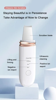 Ultrazvukové Pokožky Práčky Hĺbkové Čistenie Stroj Peeling Lopatu Tváre Pórov Čistič Kože Tváre Práčky Výťah Stroj