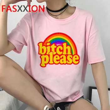 Rainbow Kawaii Legrační Karikatúra T Shirt Ženy Harajuku Ullzang 90. rokoch T-shirt Grafické Roztomilý Módne Tričko kórejský Štýl Top Tees Žena