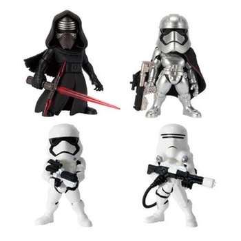4pcs Star Wars Darth Vader Imperial Stormtrooper model akcie obrázok Zber Figúrka hračky, darčeky pre deti